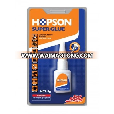 Hopson 5g Plastic Bottle Double Blister Super Glue