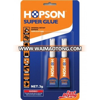 2pcs/card Aluminum Tube Super Glue