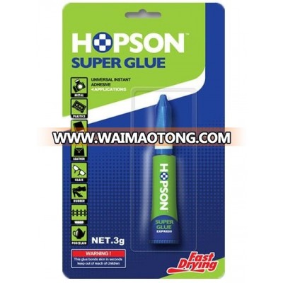 1pc/card Aluminum tube Super Glue