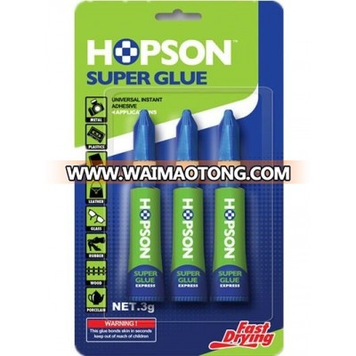 Hopson HCA-003B 3pcs/card Aluminum Tube Super Glue